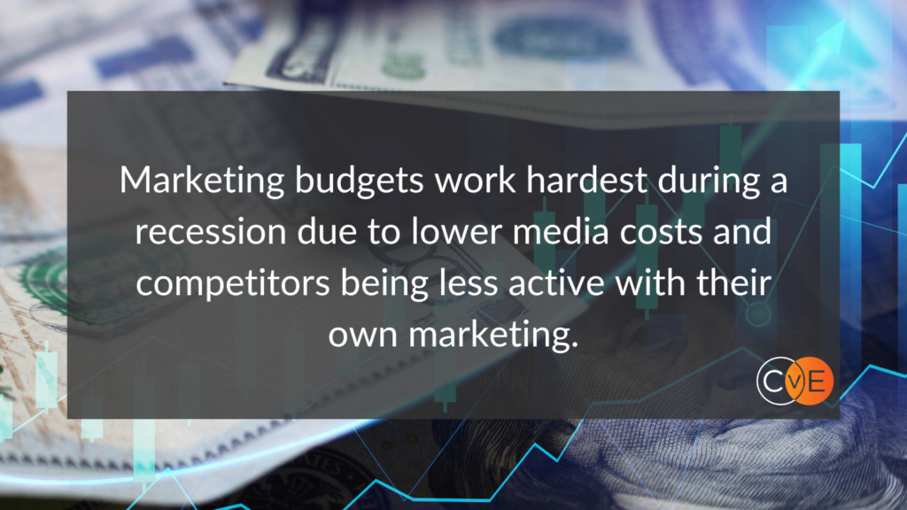 Marketing Budget in recession - CvE